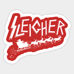 Sleigher Sticker